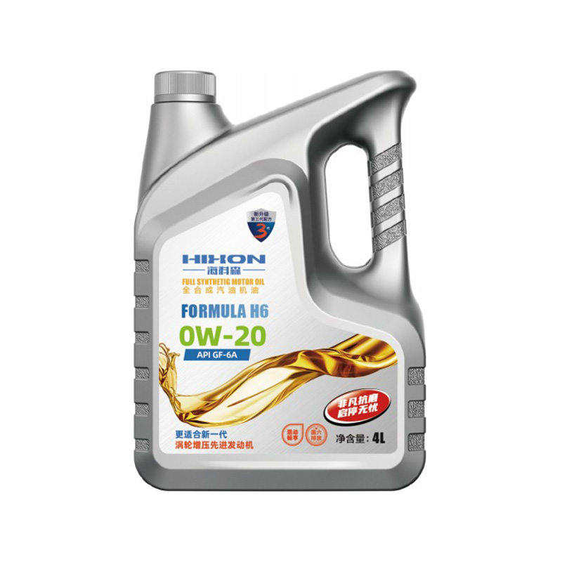 Óleo de motor totalmente sintético Hixon Formula H6 0W-20 (API SP / ILSAC GF-6A)