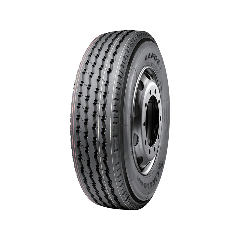 LLF06 Pneu de caminhão radial multi-especificações, anti-desgaste irregular, baixo ruído, ombro contínuo, ranhura única e especificação múltipla