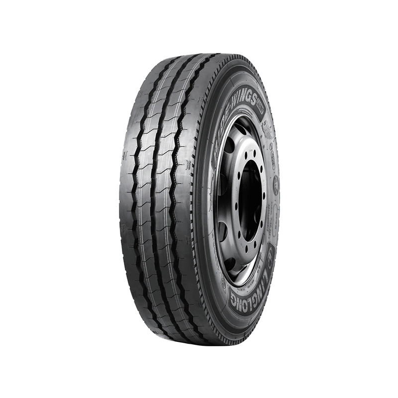 Pneu radial para caminhão LAL187 com ejeção de pedras em zigue-zague em todas as posições e ângulo variável RIDE-WINGS