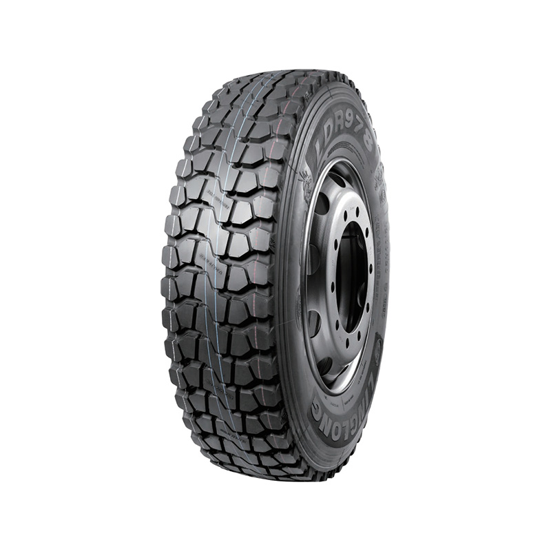 Posição de direção LDR978 Pneu radial para serviço pesado para caminhões basculantes e caminhões leves