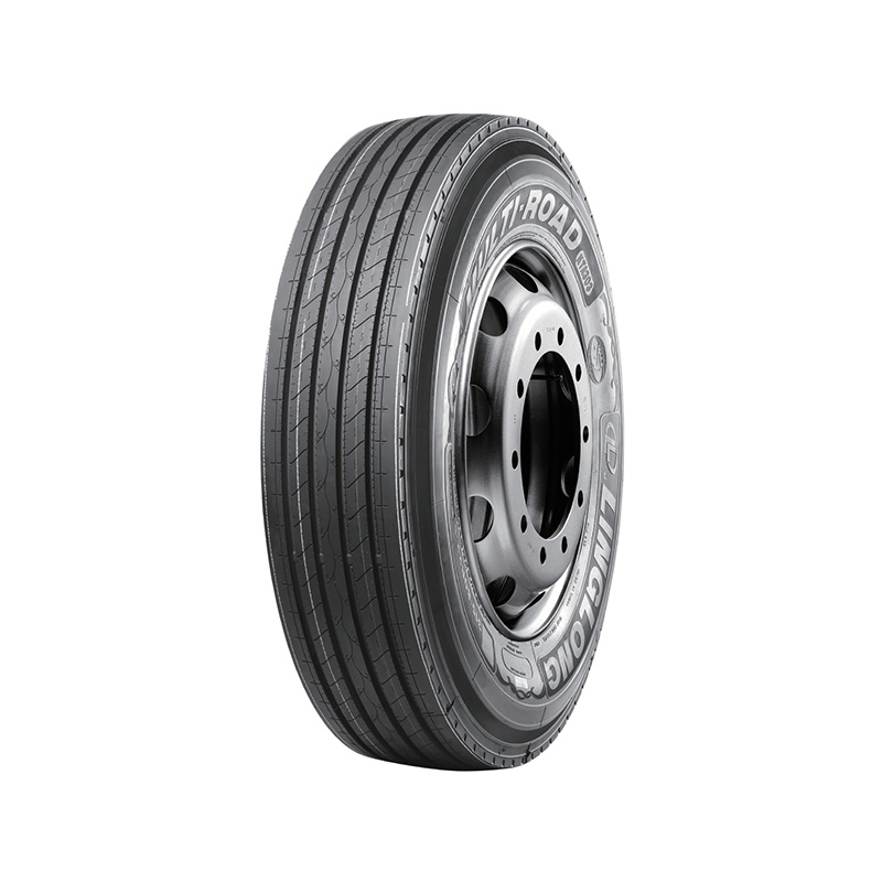 Pneu radial para caminhão KTA303 com ejeção de pedras preciosas em todas as posições, alta quilometragem e baixo consumo de combustível
