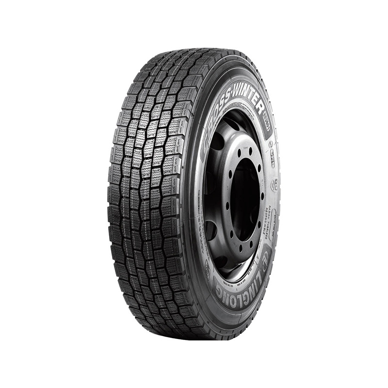 KWD601 12R22.5 Posição de direção de inverno Pneu radial de caminhão para tração no gelo e na neve