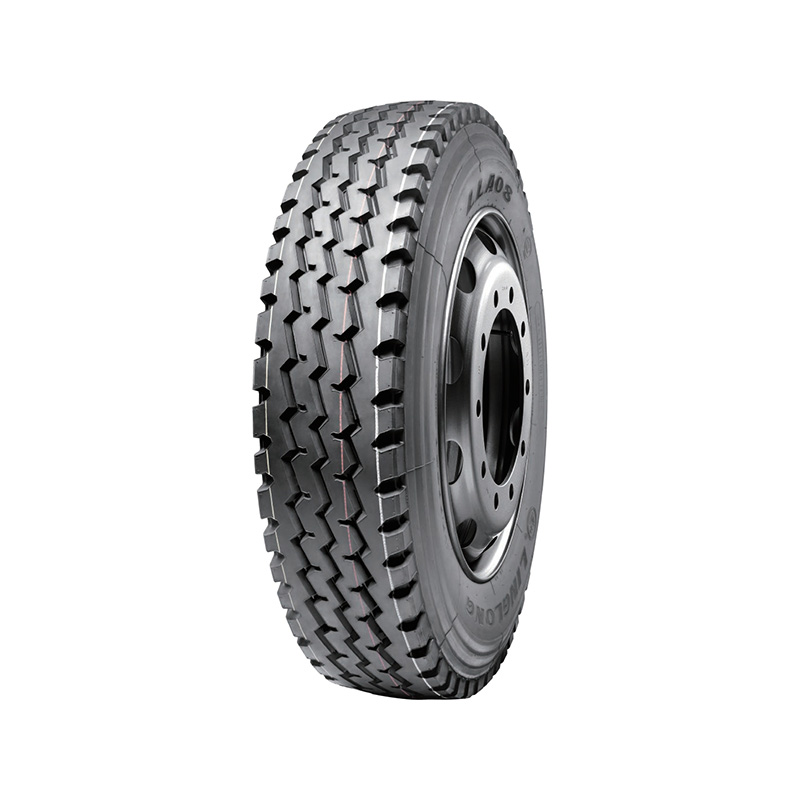 Pneu radial para caminhão LLA08 com padrão em zigue-zague em todas as posições, antiderrapante de alta resistência e especificações múltiplas