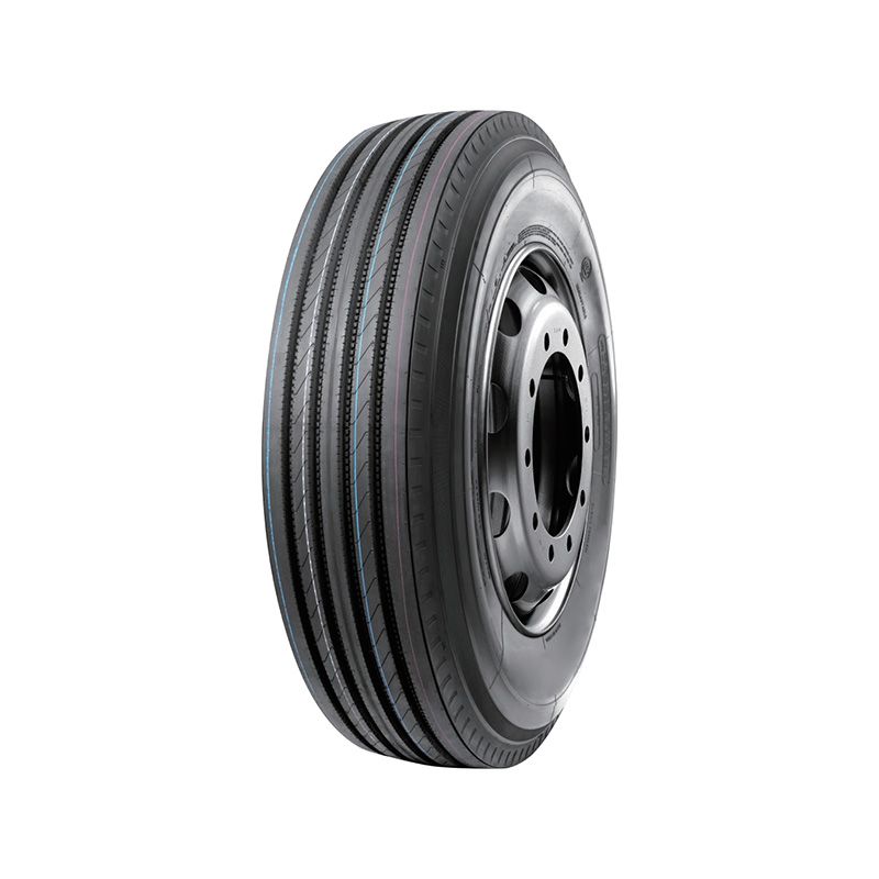 LFL827 Posição para todos/direção/reboque 4 nervuras Reta ranhura Baixa resistência ao rolamento Manuseio estável Pneu radial multiespecializado para caminhão