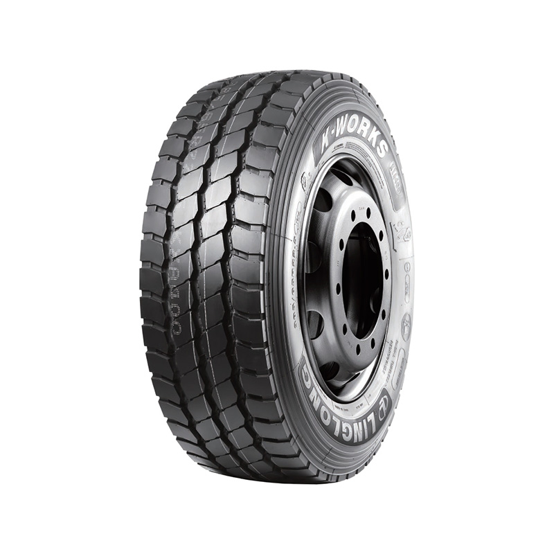 KXA400 Pneu radial retrátil de base larga, todas as posições, baixo ruído e baixo consumo de combustível para caminhões basculantes